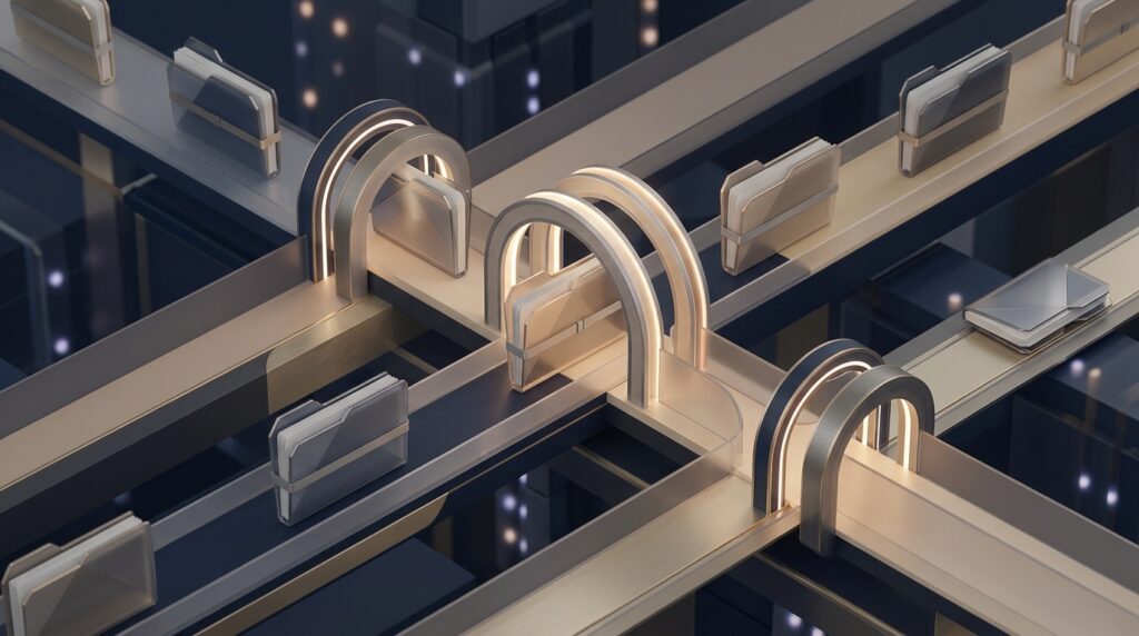 Abstract secure AI demand-letter supervision workflow with sealed case-file checkpoints for plaintiff PI firms